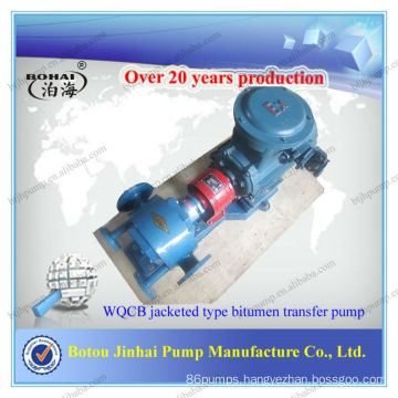 Botou Jinhai WQCB bitumen heat insulation small oil pump